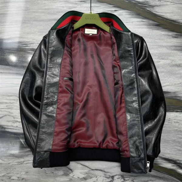 2024 Gucci Real Leather Jacket - Gucci replica