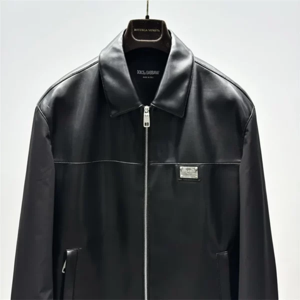 2024FW DG Leather Jacket - Replica jacket