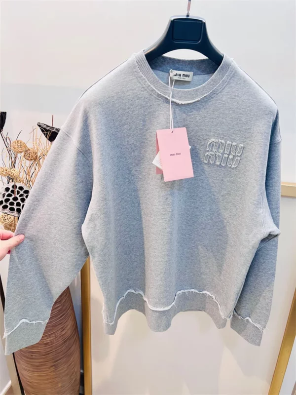 2024fw Miu miu Sweater - Replica hoodie