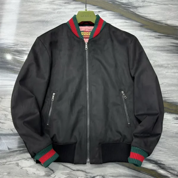 2024 Gucci Real Leather Jacket - Gucci replica