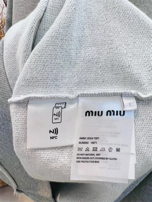 2024fw Miu miu Sweater - Replica hoodie