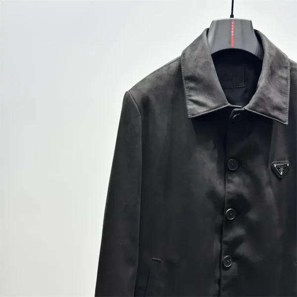 2024fw Prada Real Leather Jacket - Prada replica