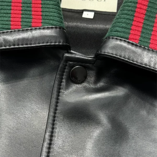 2024 Gucci Real Leather Jacket - Gucci replica