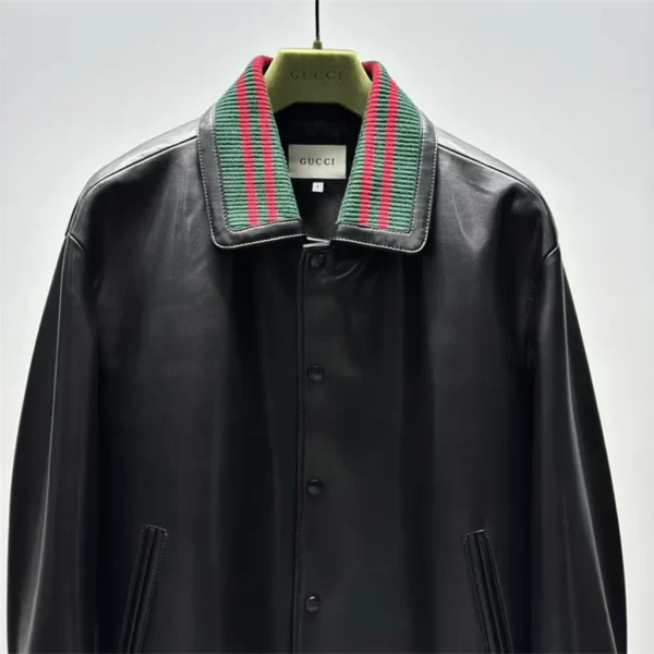 2024 Gucci Real Leather Jacket - Gucci replica