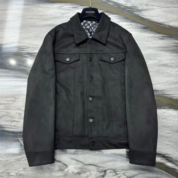 2024fw Louis Vuitton Real Leather Jacket - Replica jacket