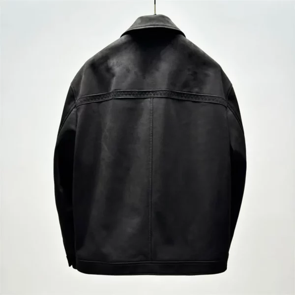 2024fw Louis Vuitton Leather Jacket - Replica jacket