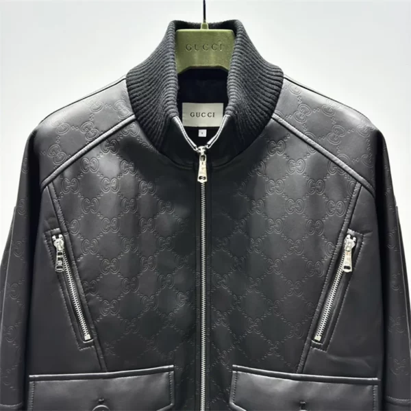 2024 Gucci Real Leather Jacket - Gucci replica