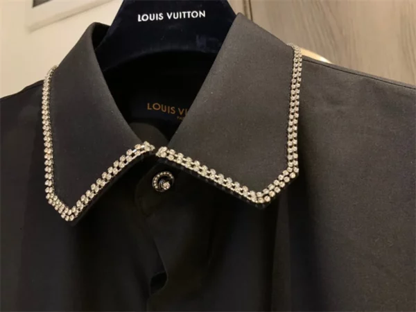 2024fw Louis Vuitton Real Silk Shirt - Replica Louis Vuitton