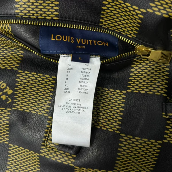 2024fw Louis Vuitton Real Leather Jacket - Replica jacket