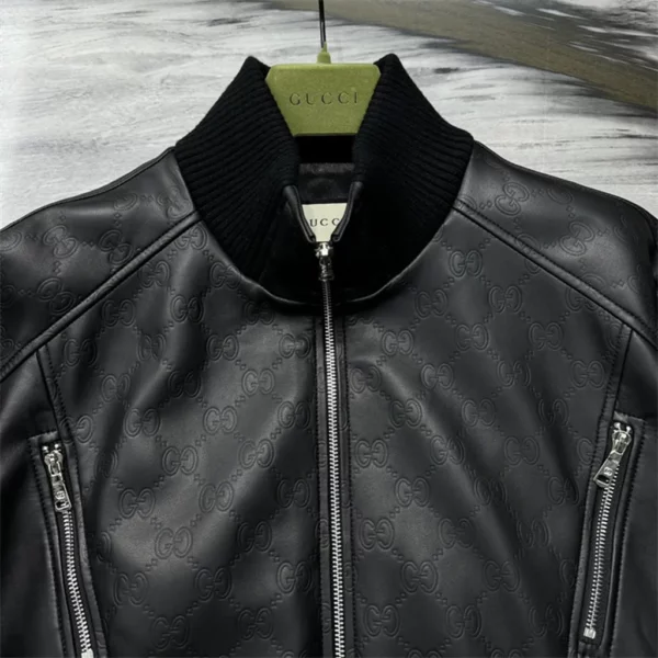 2024 Gucci Real Leather Jacket - Gucci replica