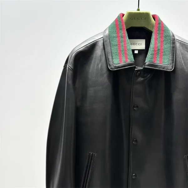 2024 Gucci Real Leather Jacket - Gucci replica