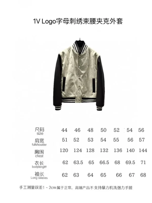 2024fw Louis Vuitton Leather Jacket - Replica jacket