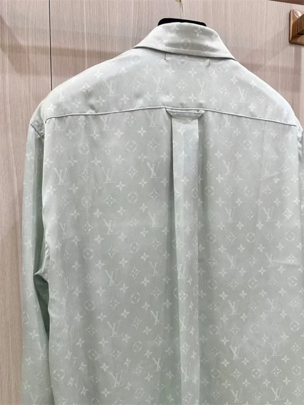 2024fw Louis Vuitton Real Silk Shirt - Replica Louis Vuitton