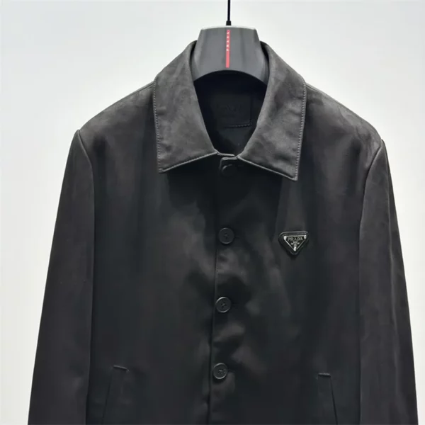 2024fw Prada Real Leather Jacket - Prada replica