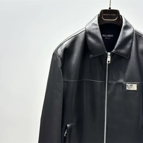 2024FW DG Leather Jacket - Replica jacket