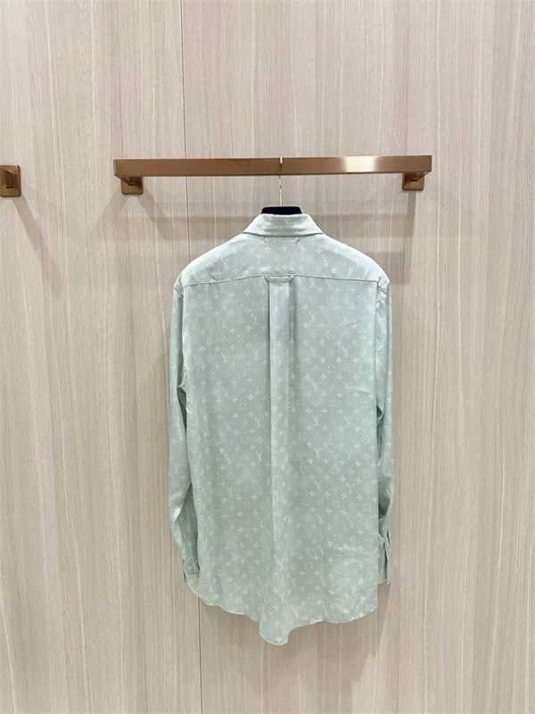 2024fw Louis Vuitton Real Silk Shirt - Replica Louis Vuitton