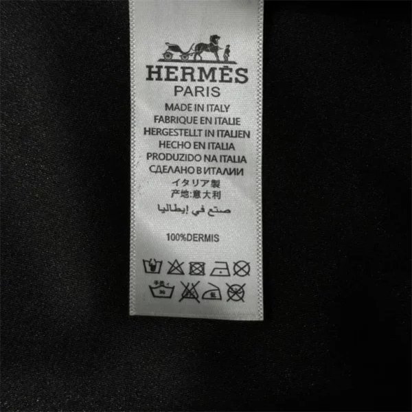 2024fw Hermes Real Leather Jacket - Replica jacket