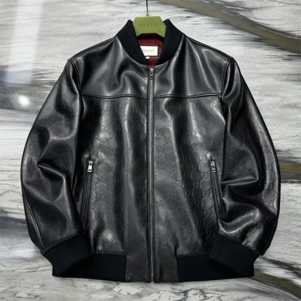 2024 Gucci Real Leather Jacket - Gucci replica