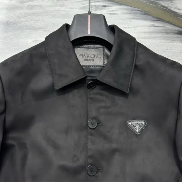 2024fw Prada Real Leather Jacket - Prada replica