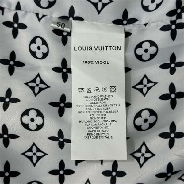 2024fw Louis Vuitton Leather Jacket - Replica jacket