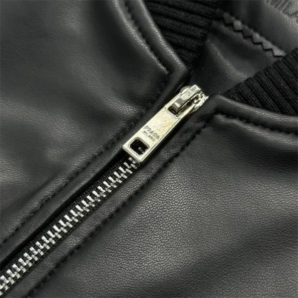 2024fw Prada Real Leather Jacket - Prada replica