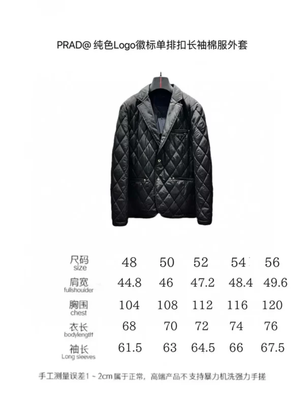 2024fw Prada Jacket - Prada replica