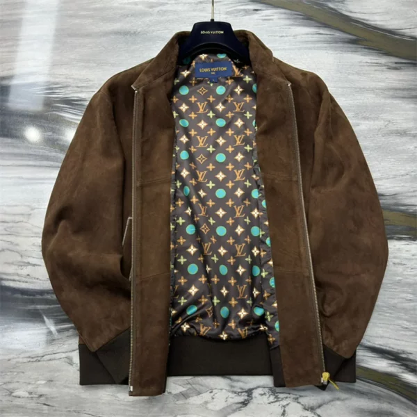 2024fw Louis Vuitton Real Leather Jacket - Replica jacket