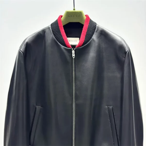 2024 Gucci Real Leather Jacket - Gucci replica