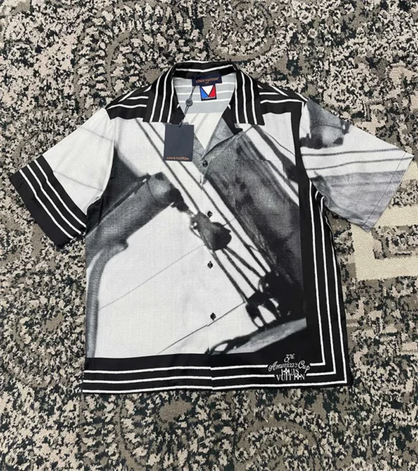 2024fw Louis Vuitton Silk Shirt - Replica Louis Vuitton