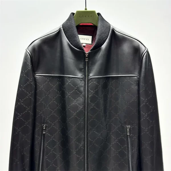 2024 Gucci Real Leather Jacket - Gucci replica