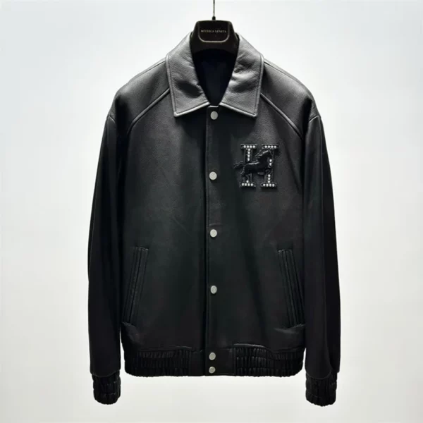 2024fw Hermes Real Leather Jacket - Replica jacket