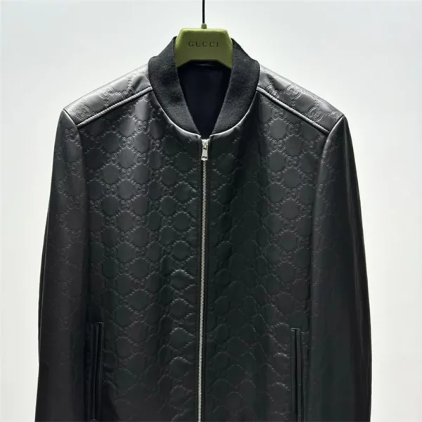 2024 Gucci Real Leather Jacket - Replica jacket