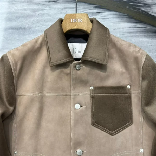 2024fw Dior Real Leather Jacket - Replica jacket