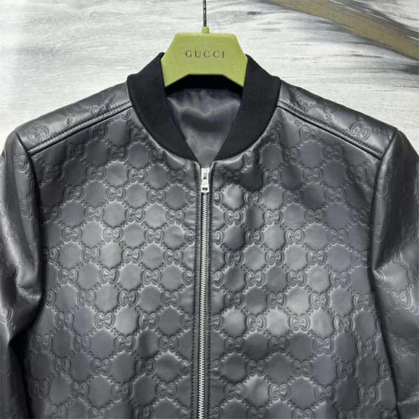 2024 Gucci Real Leather Jacket - Replica jacket