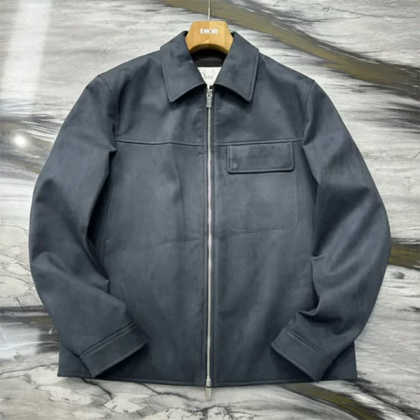 2024fw Dior Real Leather Jacket - Replica jacket