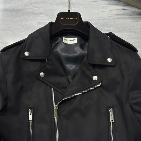 2024fw Saint Laurent Leather Jacket - Replica jacket