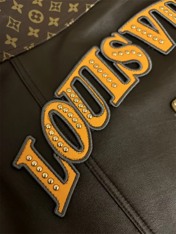 2024fw Louis Vuitton Leather Jacket - Replica Louis Vuitton