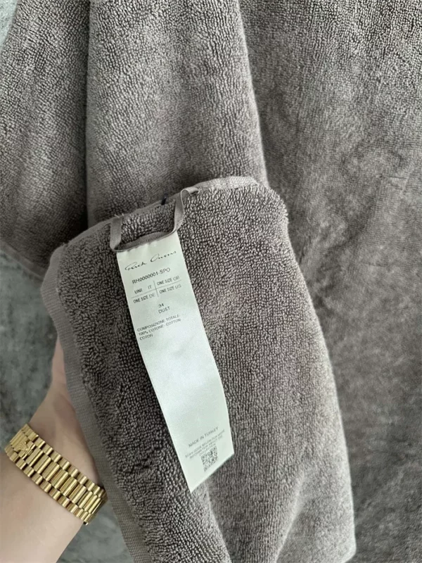 Rick Owens Bath towel - aaa replica clothes