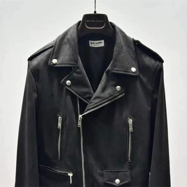 2024fw Saint Laurent Leather Jacket - Replica jacket