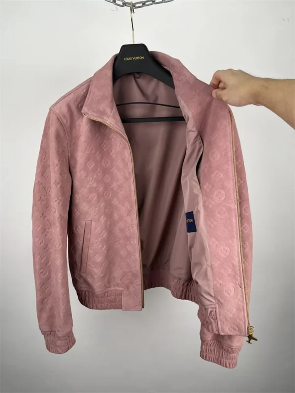 2024fw Louis Vuitton Leather Jacket - Replica Louis Vuitton