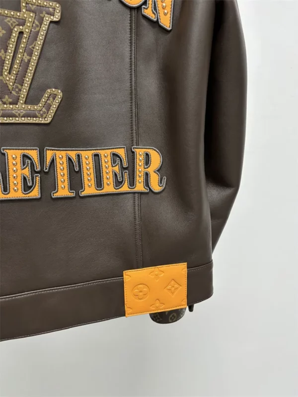 2024fw Louis Vuitton Leather Jacket - Replica Louis Vuitton