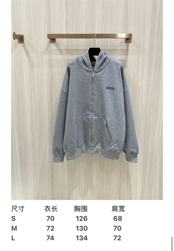 2024 Gucci Zipper hoodie - Replica hoodie