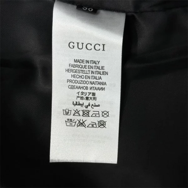 2024 Gucci Real Leather Jacket - Replica jacket