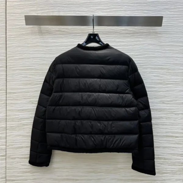 moncler crew neck down jacket