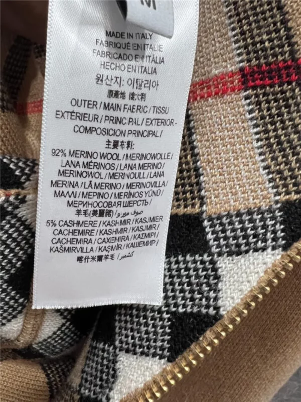 Burberry flying cardigan