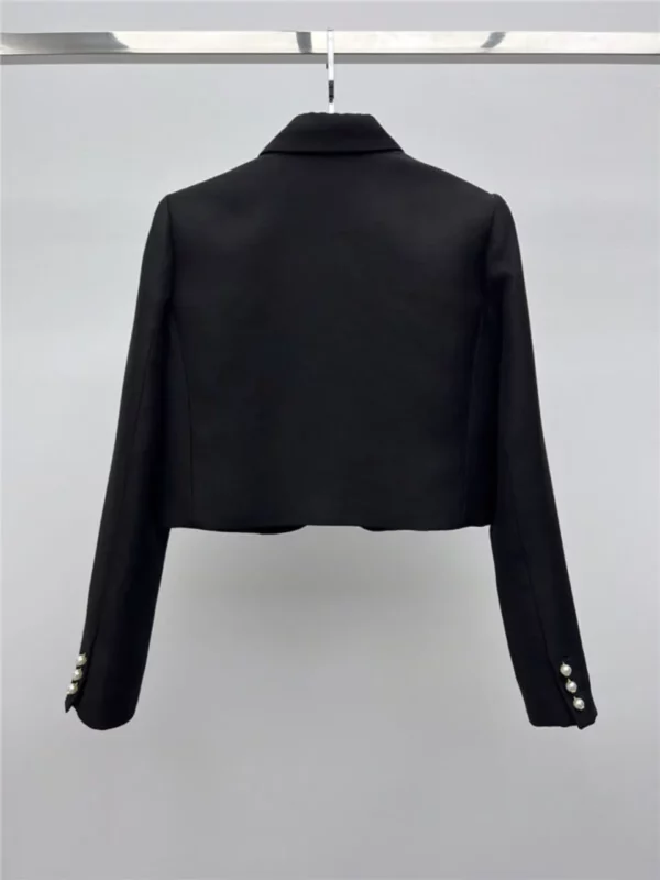 dior bow button suit jacket - Replica Dior