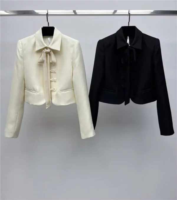 dior bow button suit jacket - Replica Dior