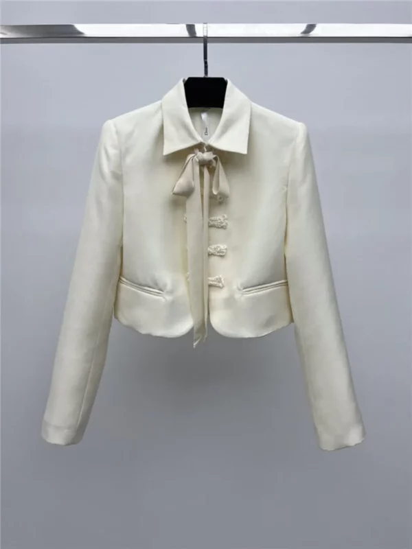 dior bow button suit jacket - Replica Dior