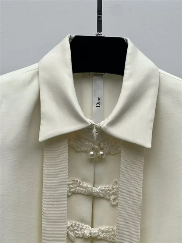 dior bow button suit jacket - Replica Dior