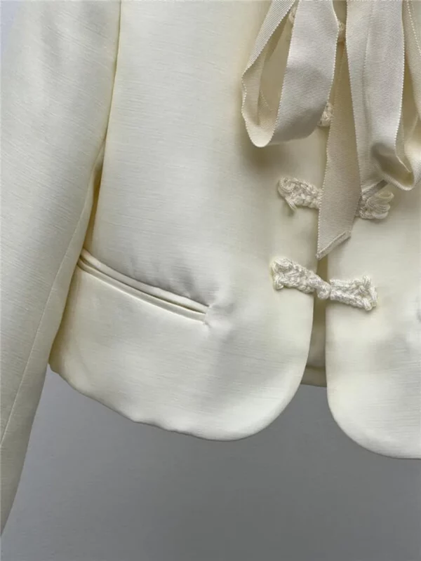 dior bow button suit jacket - Replica Dior